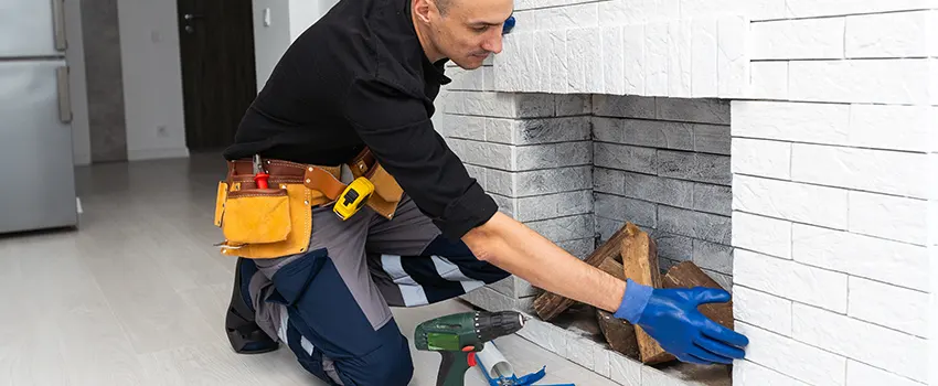 Fireplace Damaged Damper Frame Repair Services in Hackensack, New Jersey