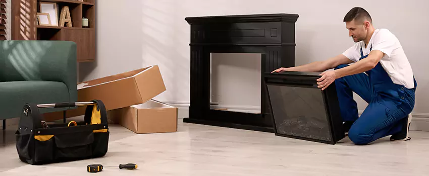 Old Rusted Metal Fireplace Repair And Replacement in Hackensack, NJ
